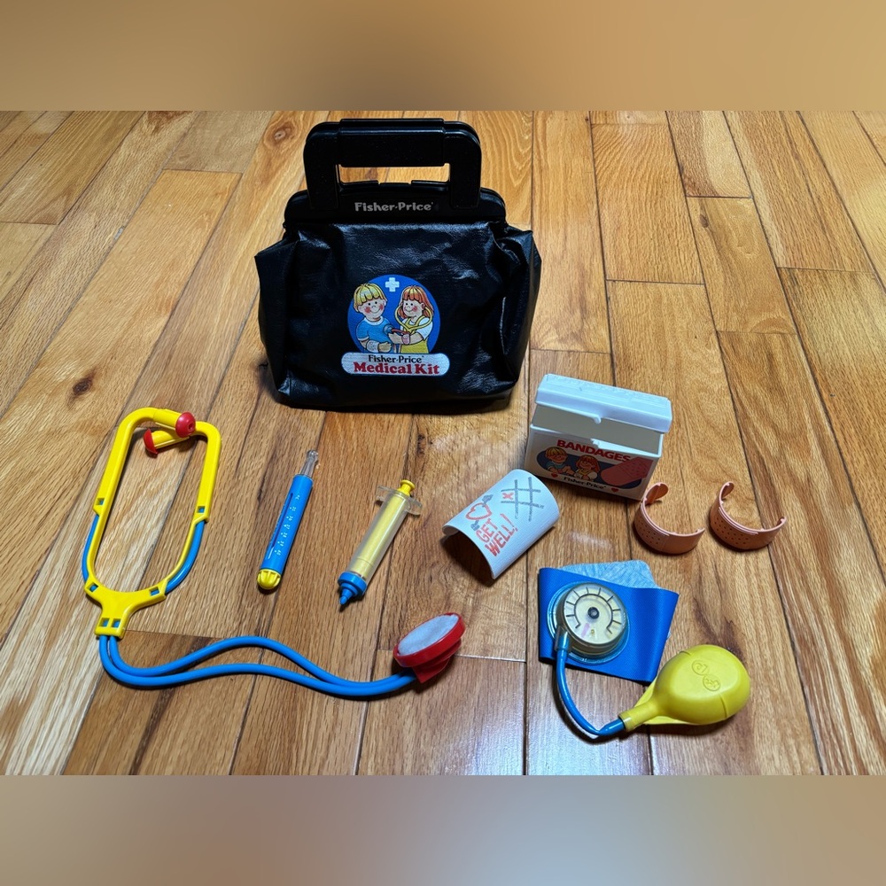 Fisher Price Vintage Medical Set